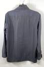 Vein's Kaida Valentino Grey Striped Button Up Shirt L image number 2