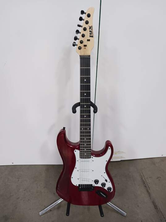 Lyx Pro Rockstar ML57 Red Electric Guitar image number 1