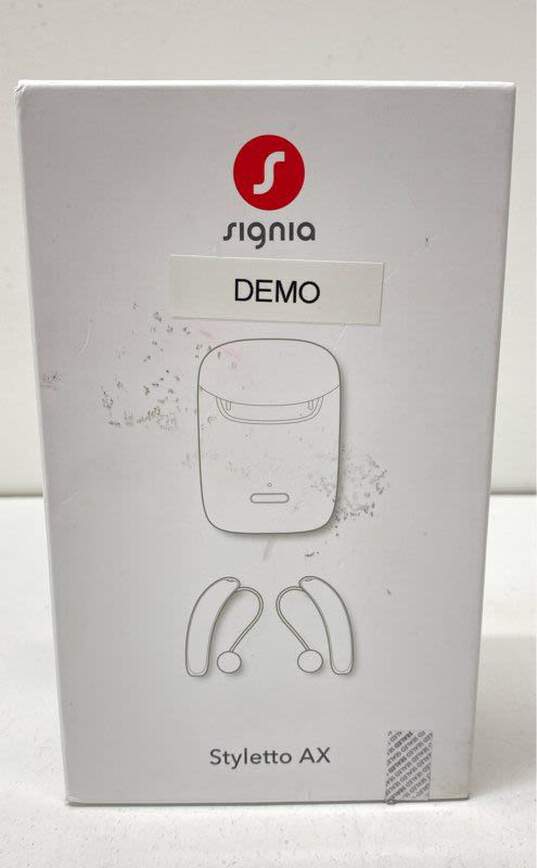 Signia Styletto AX DEMO Hearing Aids image number 1