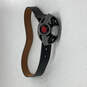 Mens Black Leather Grip Tech Alabama Tailgate Buckle Adjustable Belt Sz 36 image number 1
