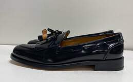 Cole Haan Ryan II Black Leather Tassel Kiltie Loafer Casual Shoes Men's Size 11
