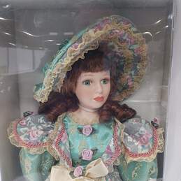 Collectible Memories Victorian Porcelain Doll IOB alternative image