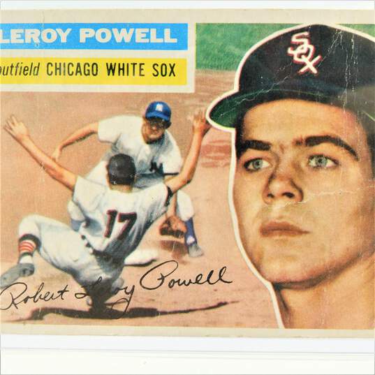 1956 Leroy Powell Topps Rookie #144 Chicago White Sox image number 2