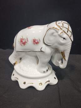 2 Good Luck & Energy Porcelain Elephants Home Decor alternative image