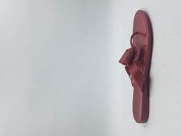Salvatore Ferragamo Red Bow Sandals Women's 7