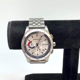 Designer Michael Kors Outrigger MK8373 Chain Strap Chronograph Wristwatch