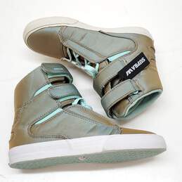 Supra TK Society Skateboarding Sneakers Shoes Iridescent Blue Size 5.5 alternative image