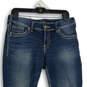 Womens Blue Medium Wash 5 Pocket Design Bootcut Denim Jeans Size 29X30 image number 4