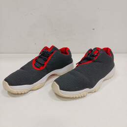 Men's Nike Jordan Grey/Red Mesh Sneakers Size 13 alternative image