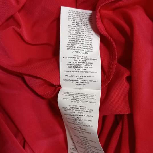 Michael Kors Gold Chain Shoulder Strap Maxi Dress Women's Size L image number 6