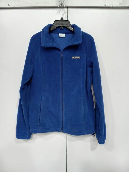Columbia Women's Blue Fleece Jacket Size L image number 1