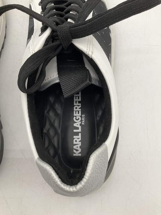 Karl Lagerfeld Women’s Size 8 Black and White Shoes image number 6