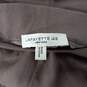 Lafayette 148 NY Brown Wide Leg Pull On Pants Women's Size L image number 3