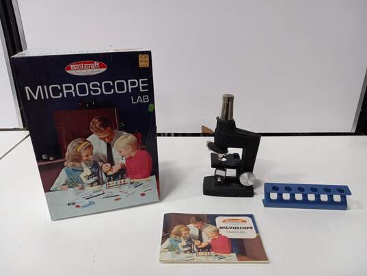 Vintage Skil Craft Microscope Lab image number 1