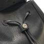 Kate Spade Leila Black Leather Flap Zip Small Backpack Bag image number 5