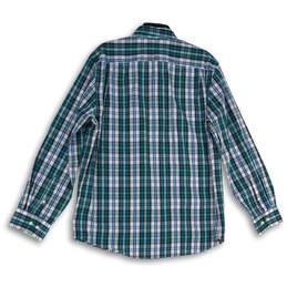 NWT Pashartuk Mens Multicolor Plaid Long Sleeve Classic Button-Up Shirt Size L alternative image