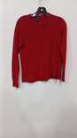 Patagonia Women's Red Knit Long Sleeve Sweater Size M image number 1