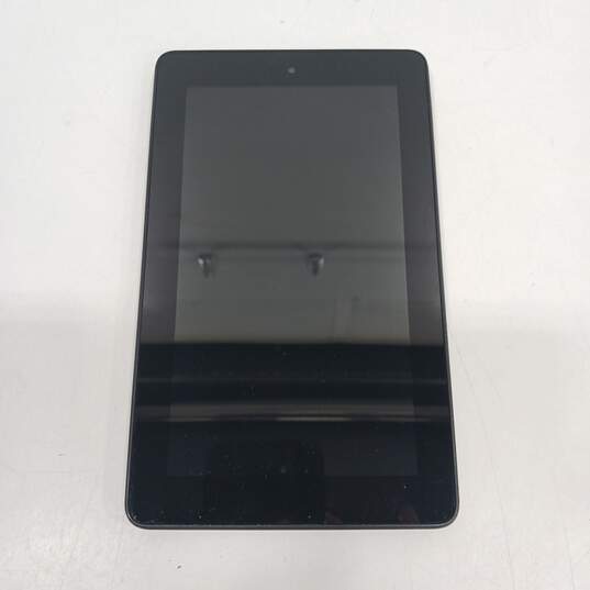 Black Amazon Fire Tablet image number 1