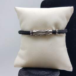 Sterling Ceramic Cloth Pendant 20 3/4" Necklace 7" Bracelet Bundle 51.4g 2pcs alternative image