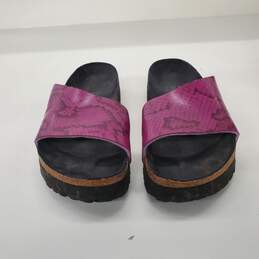 Birkenstock Unisex Purple Slide Sandals Size 5 Men's / 7 Women's