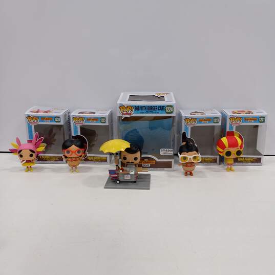 Funko Pop! Bob's Burgers Figurines Assorted 5pc Lot image number 1