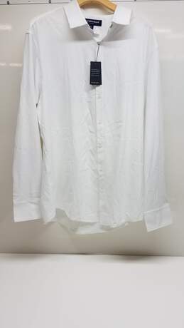 Mizzen + Main White Button Up Dress Shirt - Size XL alternative image
