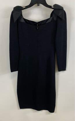 St John by Marie Gray Black Dress - Size Medium alternative image