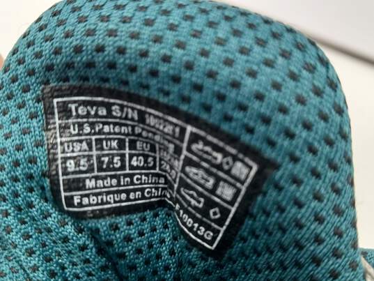 Teva Men's Blue/Green Running Shoes Size 9.5 image number 6