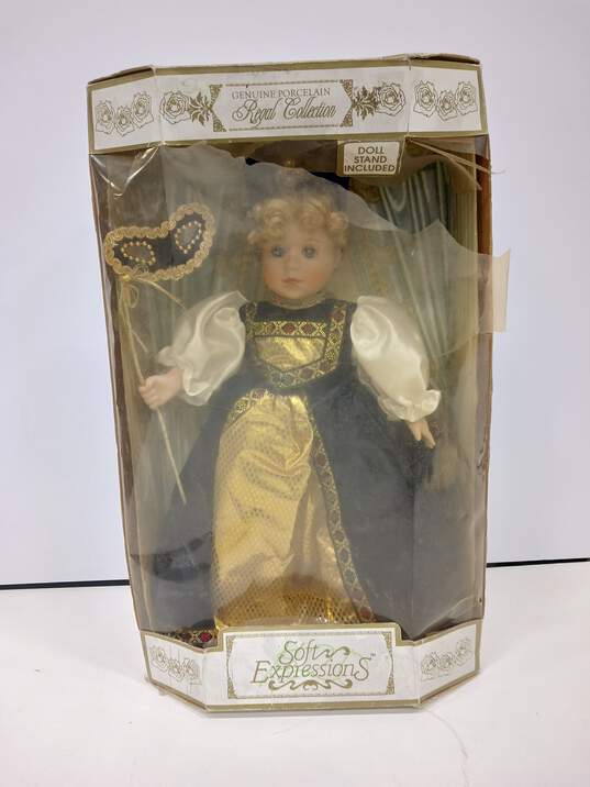 DanDee Soft Expressions Porcelain Doll IOB image number 1