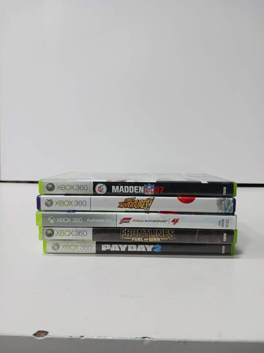 Lot of Assorted Microsoft Xbox 360 Video Games image number 3
