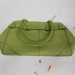 Coach Lime Green Leather Shoulder Bag alternative image