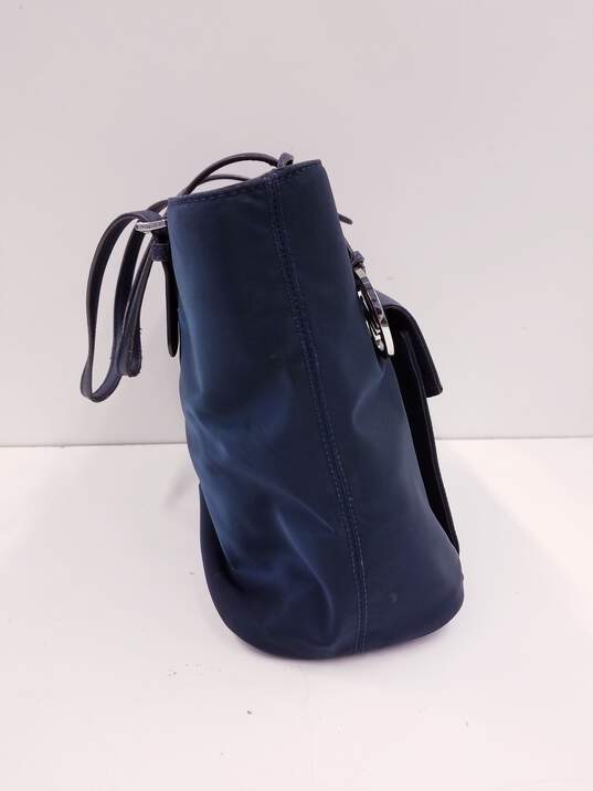 Buy the Michael Kors Navy Blue Tote Bag