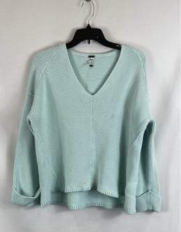 Free People Blue Sweater - Size Medium