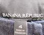 Banana Republic Dark Blue Denim Jacket Women's Size 4 image number 3