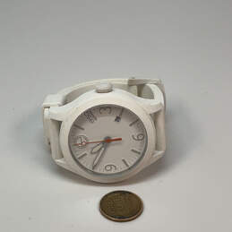 Designer ESQ Movado Swiss Quartz White Stainless Steel Analog Wristwatch alternative image