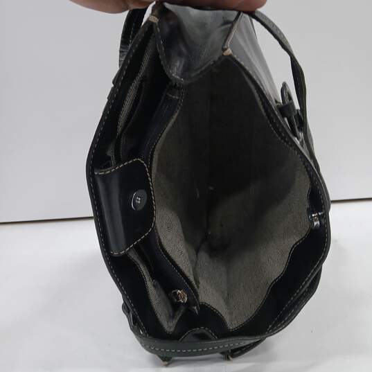 Fossil Black Leather Purse/Bag image number 4