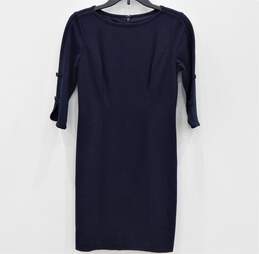 Talbots Women's Navy Blue Classics Dress Size 2P NWT