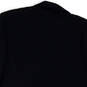 Mens Black Long Sleeve Notch Lapel Front Pockets Two Button Blazer Size 38R image number 4