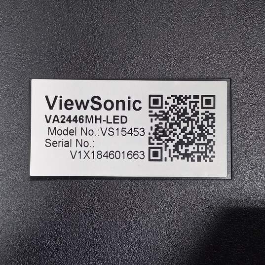 ViewSonic VA2446MH-LED Flat Screen Computer Monitor image number 6