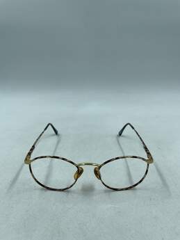 Giorgio Armani Gold Round Eyeglasses alternative image