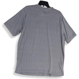 NWT Mens Gray Short Sleeve Crew Neck Side Slit Pullover T-Shirt Size Large alternative image