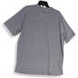 NWT Mens Gray Short Sleeve Crew Neck Side Slit Pullover T-Shirt Size Large image number 2