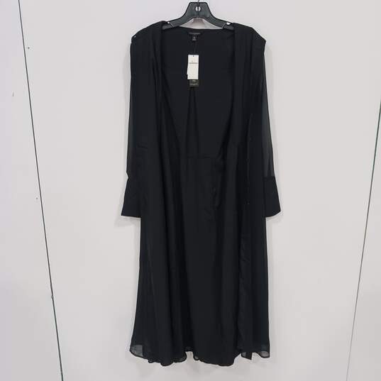 Women's Banana Republic Black Dress Size 10 New With Tag image number 3