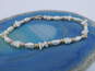 14K Yellow Gold Fresh Water Pearl & Gold Bead Bracelet 2.7g image number 3