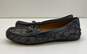 COACH Olive Signature Print Canvas Flats Loafers Shoes Size 8.5 B image number 3