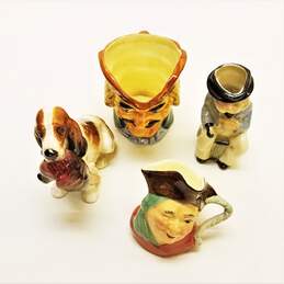 Toby Mugs Assorted Lot of 4 Vintage Miniature Figures alternative image