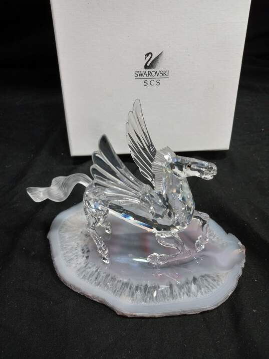 Swarovski SCS Crystal Pegasus Figurine IOB image number 3