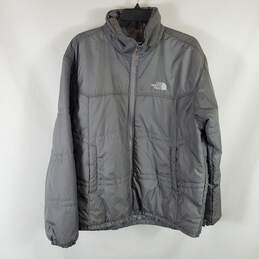 The North Face Men Gray Puffer Jacket L