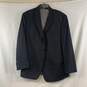 Men's Black Calvin Klein 3-Button Suit Jacket, Sz. 46R image number 1