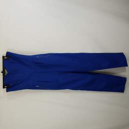 San Joy Women Blue Strapless Jumpsuit S alternative image